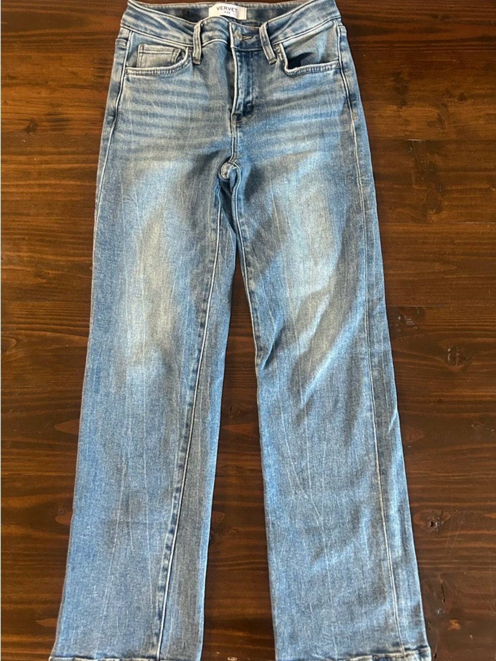 Vervet Kids Mini Olivia High Rise Wide Leg Size 12